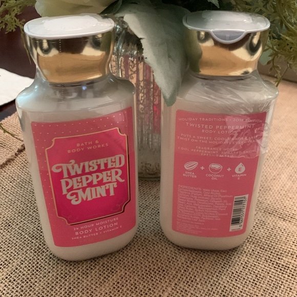 Bath & Body Works Twisted Peppermint Body Lotion Bundle - Picture 4 of 5